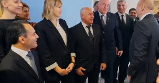 Asim Xudiyevlə Prezident arasında səmimi anlar KONKRET