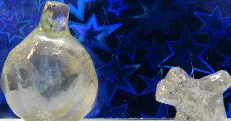 Yeni il ağacı oyuncaqlarına bənzər almazlar tapıldı Fotolar