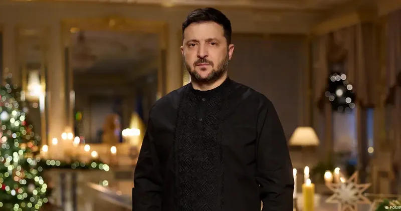 “Milad günündə hər kəsin ürəyində bir arzusu var: “Qoy o, gəbərsin!“ Zelenski