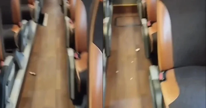 Bakı Sumqayıt avtobusunu sərnişinlər bu günə saldı VİDEO