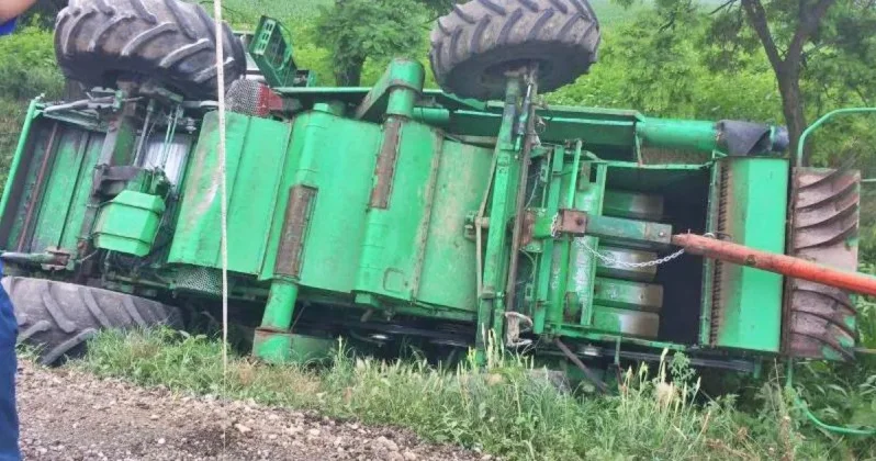 Qəzada ölən kombaynçının FOTOSU