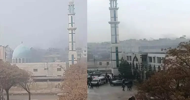 Suriyadakı məsciddə terror törədilib