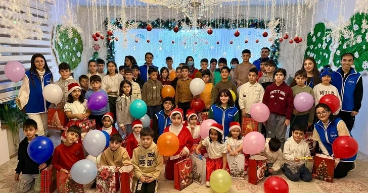 Праздник в детском доме Гянджи: инициатива Лейлы Алиевой дарит детям новогоднее чудо