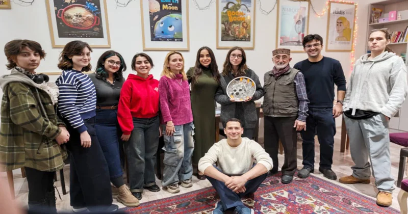 Leyla Əliyeva “ANİMAFİLM Studio”nun qonağı olub