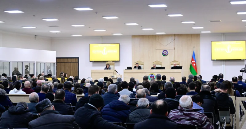 Ermənistan vətəndaşlarının məhkəməsində məhkəmə baxışı başa çatıb