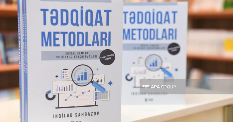 İnqilab Şahbazovun “Tədqiqat metodları” kitabının təqdimatı olub FOTO