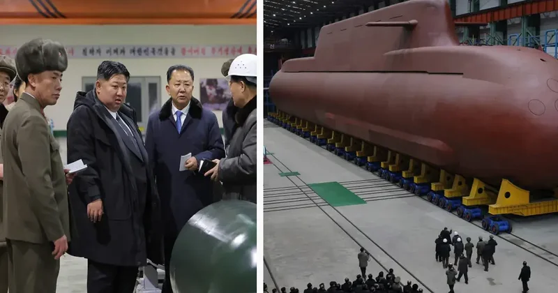 Şimali Koreyanın nüvə sualtı qayığının görüntüləri yayılıb