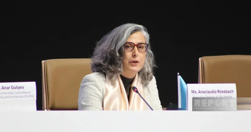 Анаклаудия Россбах: WUF13 в Баку укрепит присутствие UN Habitat в регионе ИНТЕРВЬЮ