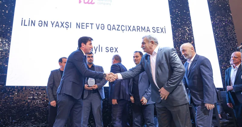 Balaxanı neftçiləri “ilin ən yaxşı”larını mükafatlandırdı Fotolar