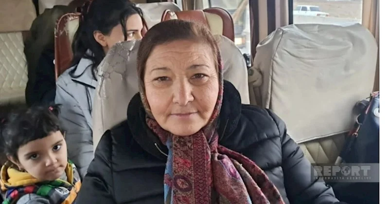 Növbəti köç karvanı Hadrut qəsəbəsinə çatıb