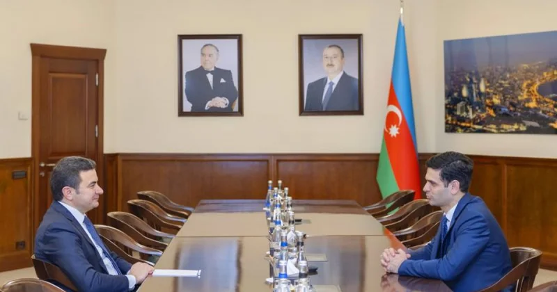 AZAL prezidenti IV Yüksəliş müsabiqəsinin qalibi ilə görüşüb