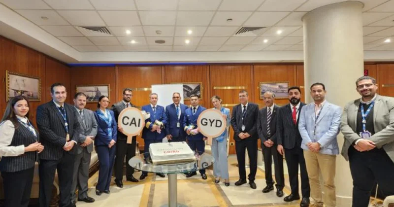 Bakıdan Qahirəyə ilk çarter reysi ilə 85 sərnişin gəlib