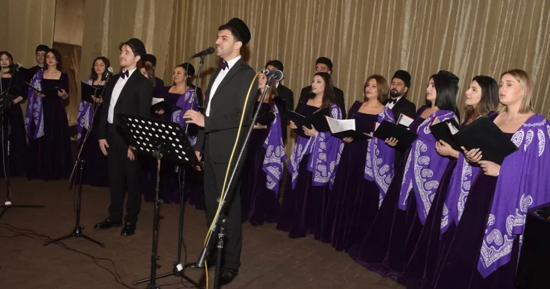 Cahangir Cahangirov adına Xor kollektivi qubalı musiqisevərlər qarşısında çıxış edib
