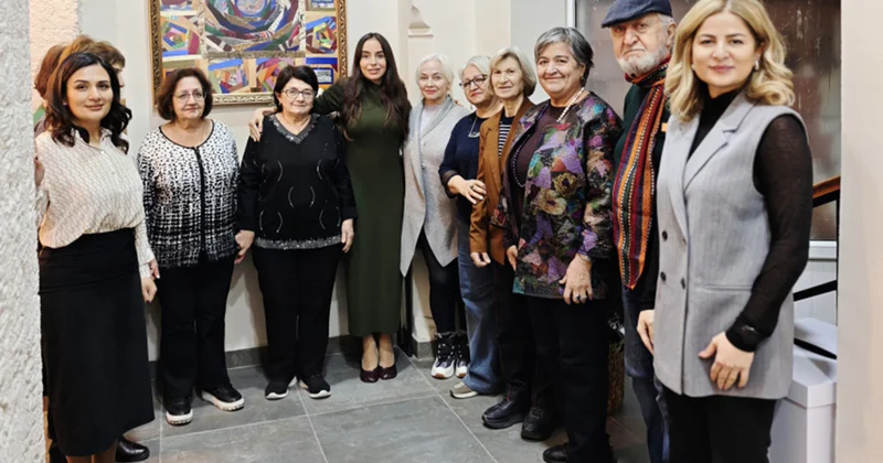 Onlar şeir oxudu, Leyla Əliyeva dinlədi Fotolar