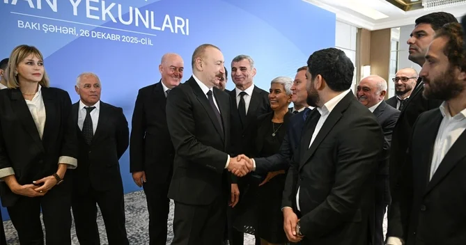 Prezidentin idmançılarla maraqlı söhbəti: SƏMİMİ GÖRÜNTÜLƏR