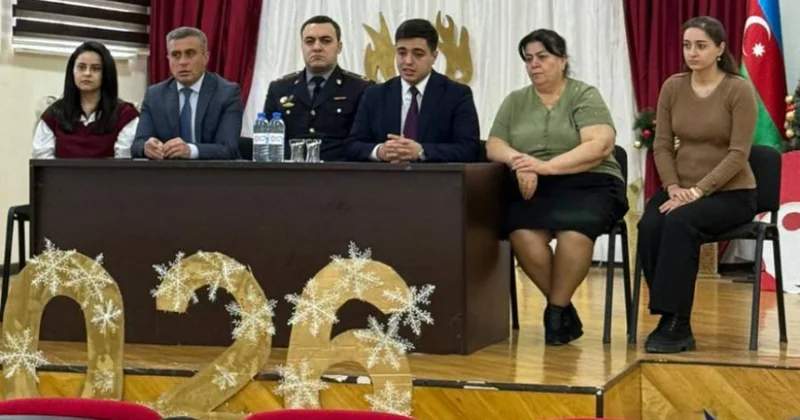 Ümumi təyinatlı internat tipli məktəbin şagirdləri narkotiklərin məhvedici təsiri barədə məlumatlandırılıblar