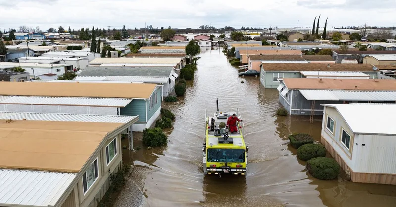 Kaliforniyada güclü fırtına genişmiqyaslı daşqınlara səbəb olub