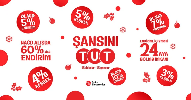 Baku Electronics də Şansını Tut kampaniyası başladı