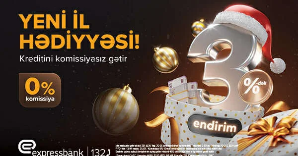 İlin son endirimli kredit təklifi!