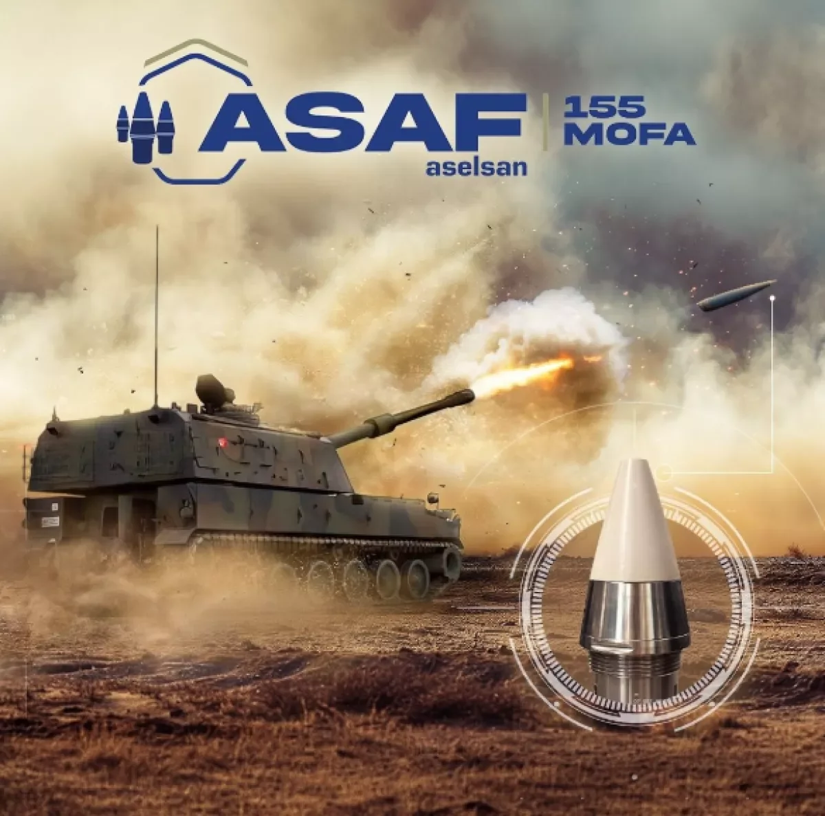 ASELSAN показала многоцелевой интеллектуальный артиллерийский взрыватель ASAF 155 MOFA ФОТО/ВИДЕО