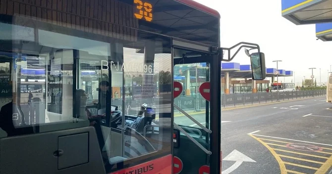 Bakıda yeni avtobuslarla bağlı PROBLEM Rus dilində...
