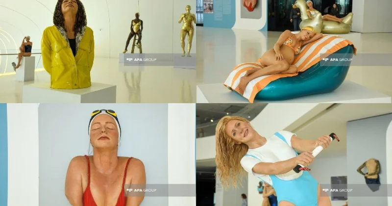 Suda yenidən doğulanlar Kerol Förmenin sərgisindən reportaj