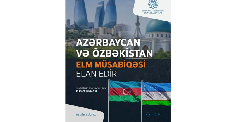 Azərbaycan və Özbəkistan arasında birgə elm müsabiqəsi elan edilib