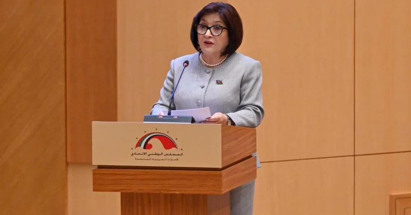 Сахиба Гафарова в Абу Даби: Азербайджан продвигает гендерное равенство фото