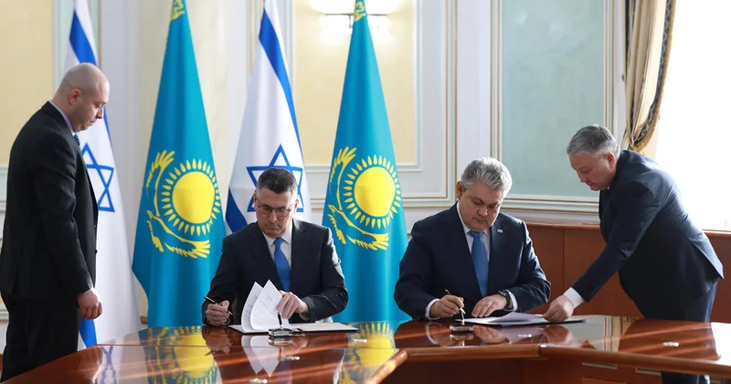 İsrail Qazaxıstanla vizasız rejim barədə Memorandum imzaladı