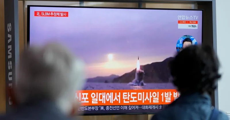 КНДР осуществила пуски баллистических ракет в сторону Японского моря