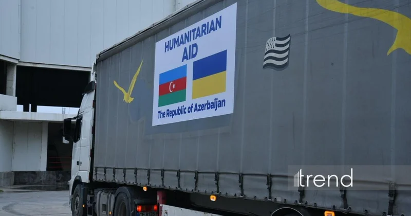 Ukraynaya elektrik avadanlıqlarından ibarət növbəti humanitar yardım göndərildi VİDEO FOTO