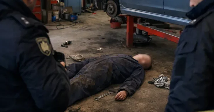 Bakıda gənc oğlan avtotəmir sexində öldü