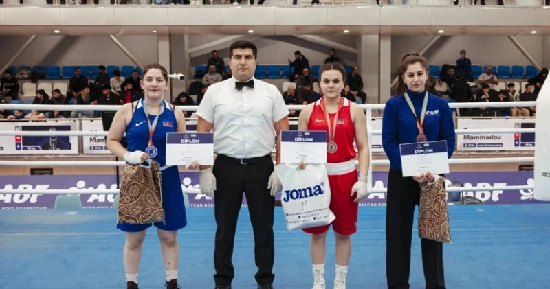 Qadın boksçular arasında Azərbaycan çempionatı başa çatdı