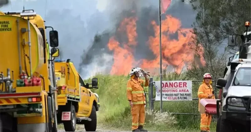 Avstraliyada təyyarə qəzası: 2 nəfər ölüb, meşə yanğınları başlayıb