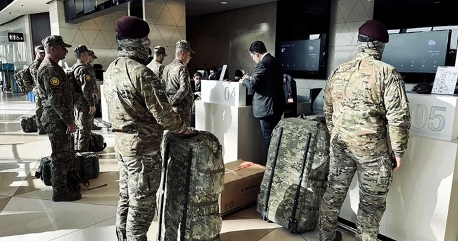 Azərbaycan hərbçiləri BƏƏ yə getdilər