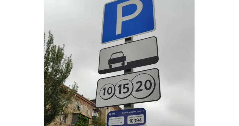 В Баку созданы новые платные парковки Список улиц