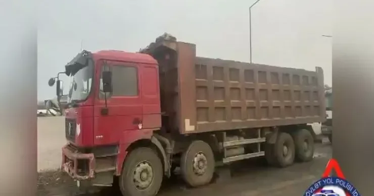 Narkotik çəkən “Shacman” sürücüsü həbs olundu VİDEO