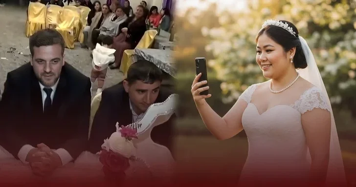 Необычная свадьба в Азербайджане: невеста присутствовала на торжестве онлайн