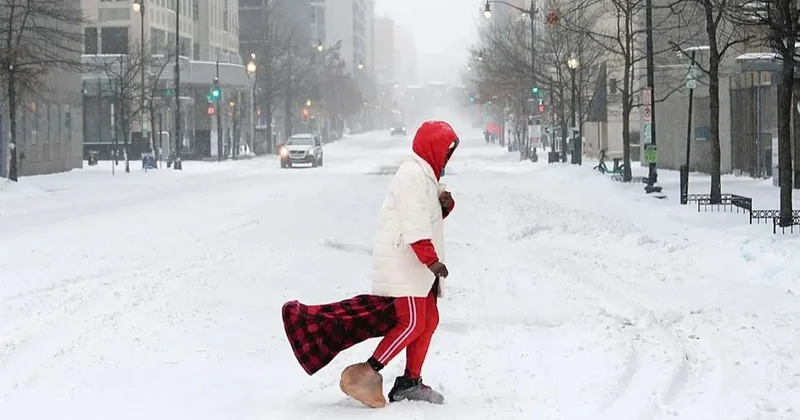 ABŞ da dondurucu şaxta Azı 30 nəfər ölüb