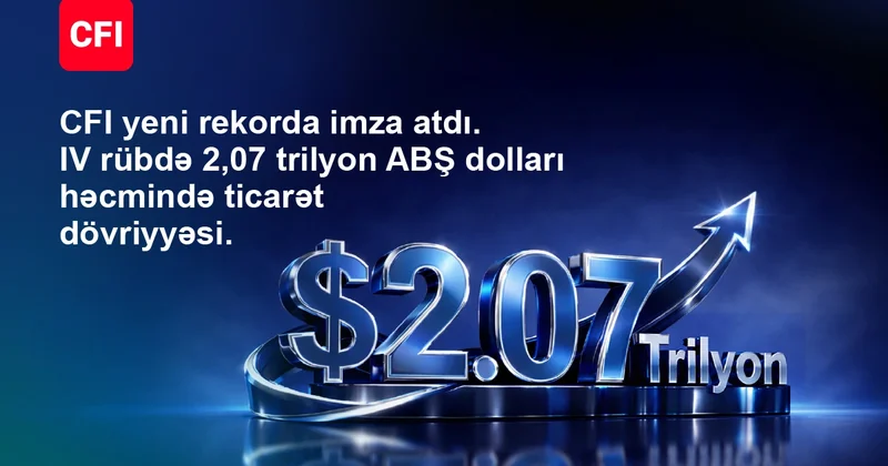 CFI Financial Group 2025 ci ili rekord səviyyədə 6,4 trilyon ABŞ dolları ilə başa vurub