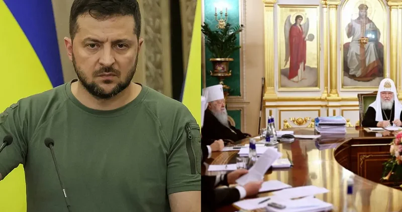 Rus Provaslav Kilsəsi Zelenskini “satanist” elan etdi “Ona qarşı adi silahlar kifayət deyil”
