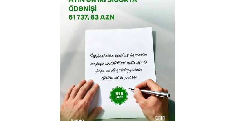 “Qala Həyat Sığorta” yanvar ayı üzrə ən yüksək sığorta ödənişi etdi