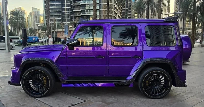 Gelandewagen in Dubay variantı təqdim edildi Cəmi 50 ədəd olacaq FOTO