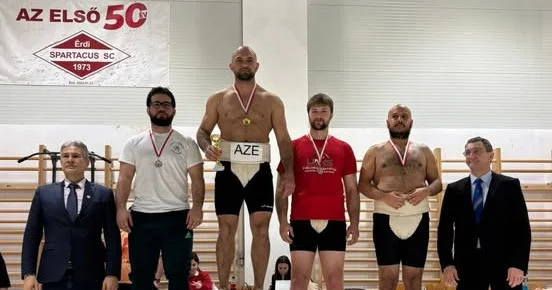 Azərbaycan sumoçusu beynəlxalq turnirin qalibu olub