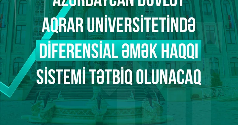 ADAU da diferensial əmək haqqı sistemi tətbiq olunacaq