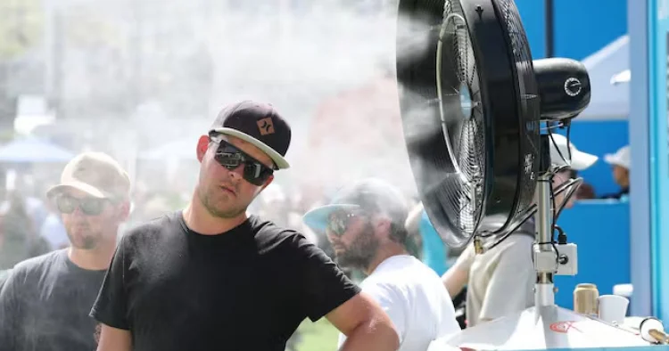 Melburnda son 17 ilin ən isti günü olub