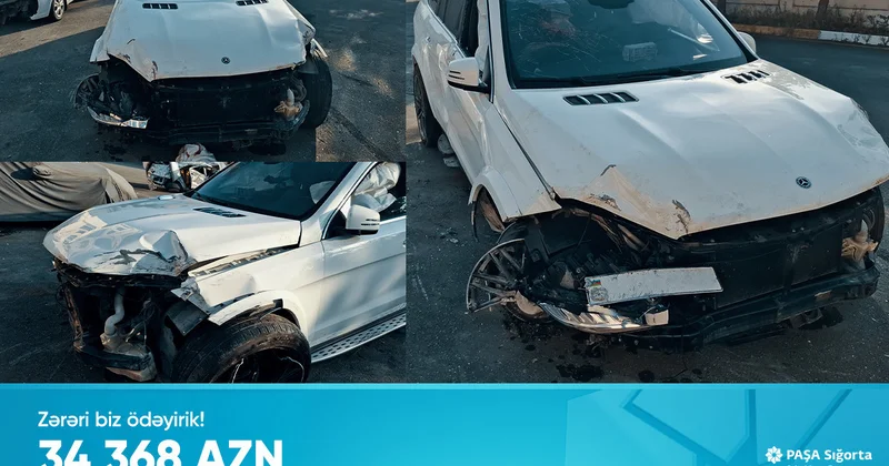 PAŞA Sığorta 33 368 AZN zərəri ödəyib