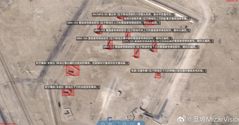 США начали развертывать системы Patriot на авиабазе в Катаре ФОТО