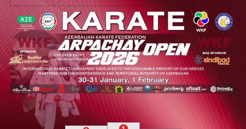 Bakıda 11 ci “ARPACHAY OPEN” beynəlxalq karate turniri keçiriləcək