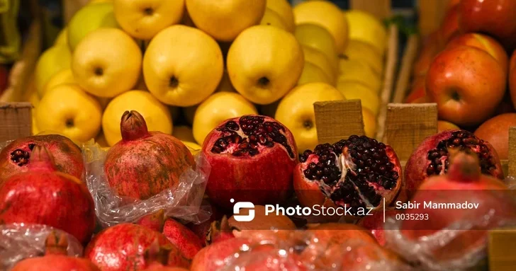 Экспорт фруктов и овощей из Азербайджана превысил 900 млн долларов